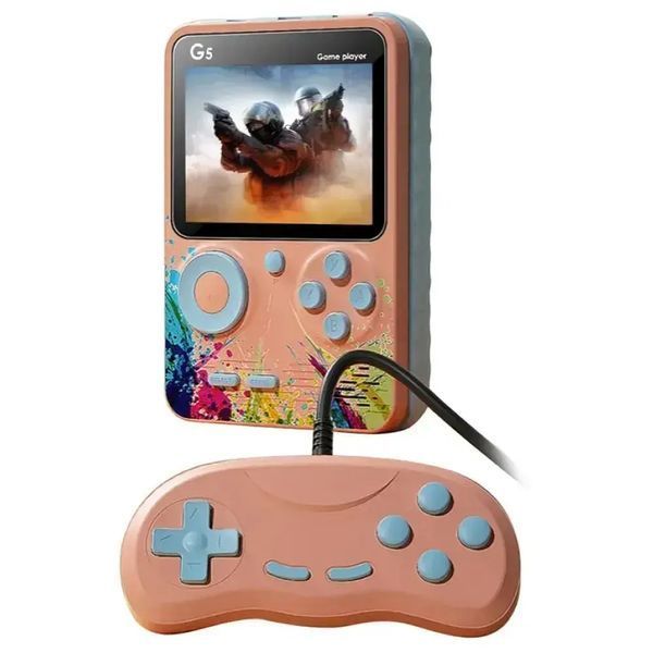 Портативная игровая консоль G5S+джойстик, 500 встроенных игр / Детская игровая приставка к телевизор 00017515 фото