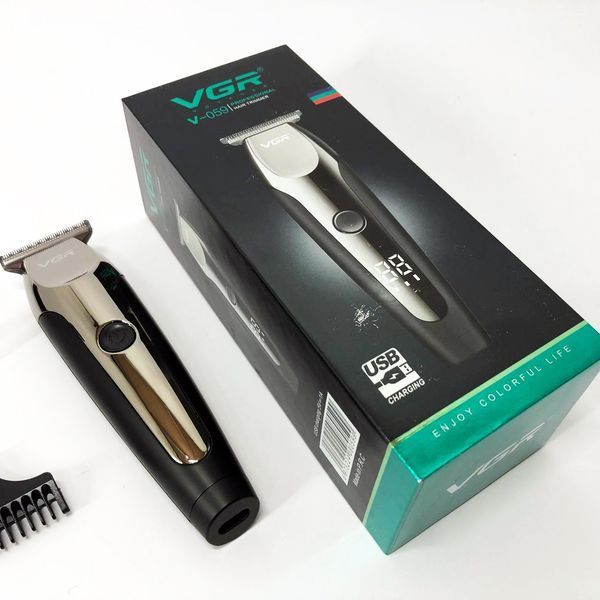 Акумуляторна машинка для стрижки VGR V-059, бездротова електробритва, машинка для стрижки для дому 00014421 фото