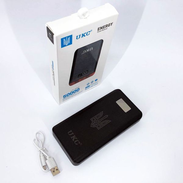Акумулятор портативний павербанк POWER BANK UKC ART-4148/4204. 50000mah, 4USB, зовнішній акумулятор 00017284 фото