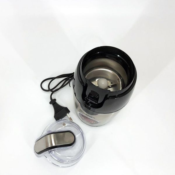 Кофемолка SATORI SG-2510-SL, электрическая кофемолка измельчитель, кофемолка мощная, измельчитель зерен 00018943 фото