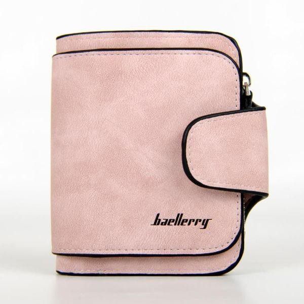 Женский кошелек клатч Baellerry Forever N2346, женский малый кошелек, небольшой кошелек. Цвет: розовый 00018411 фото