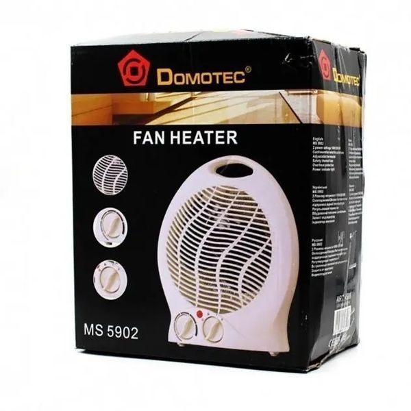 Тепловентилятор - Электро обогреватель Domotec Heater MS 5902 00018507 фото