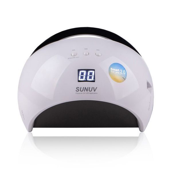 Ультрафиолетовая лампа для Маникюра UV LAMP Sun 6, Светодиодная сушилка для гель лака. Цвет: белый 00015127 фото
