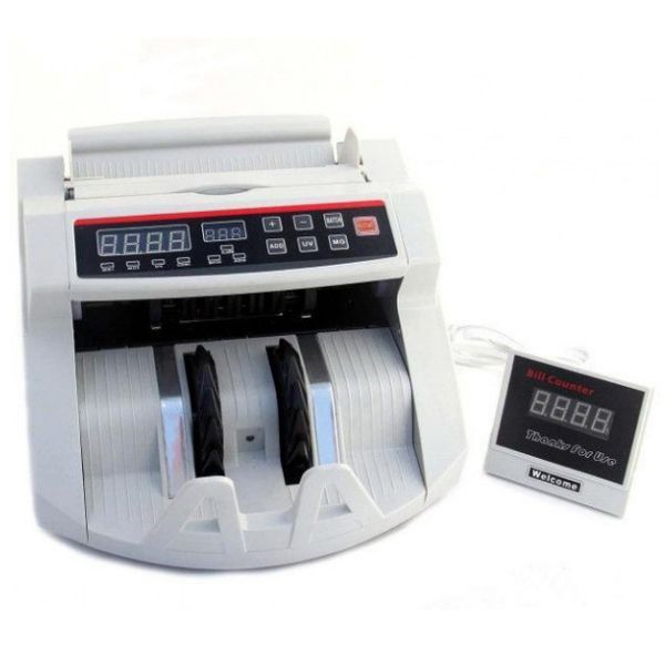 Рахувальна машинка Bill Counter UKC MG-2089, машинка для рахунку грошей з ультрафіолетовим детектором валют 00012534 фото