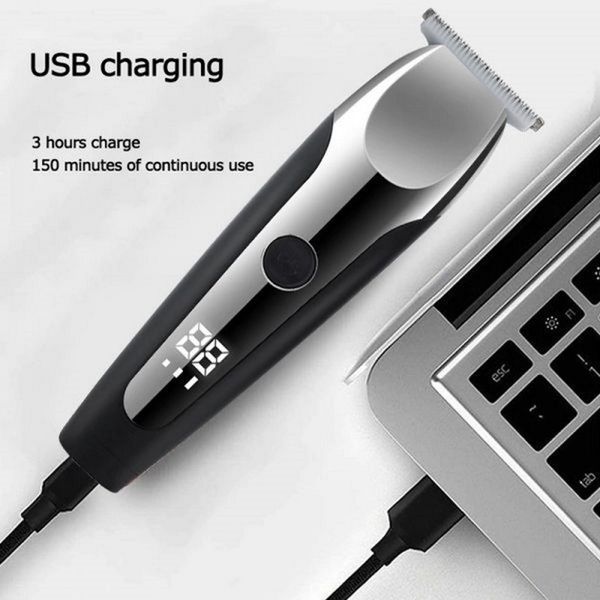 Акумуляторна машинка для стрижки VGR V-059, бездротова електробритва, машинка для стрижки для дому 00014421 фото