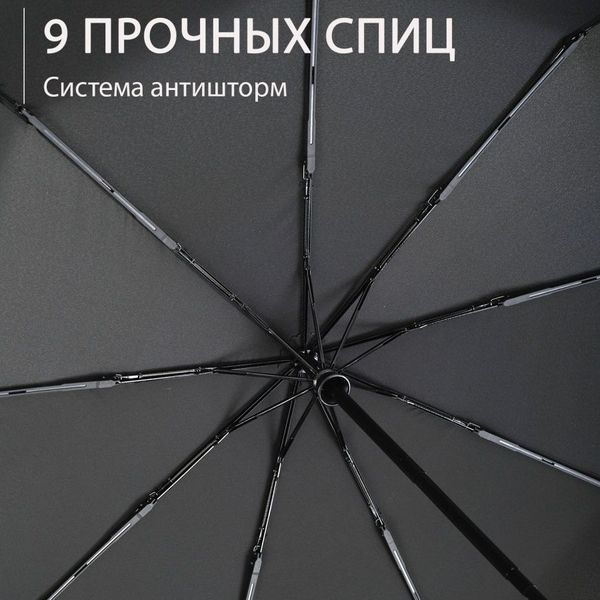 Парасолька преміум - Автоматична, чоловіча укріплена парасолька з дерев'яною ручкою. 00018337 фото