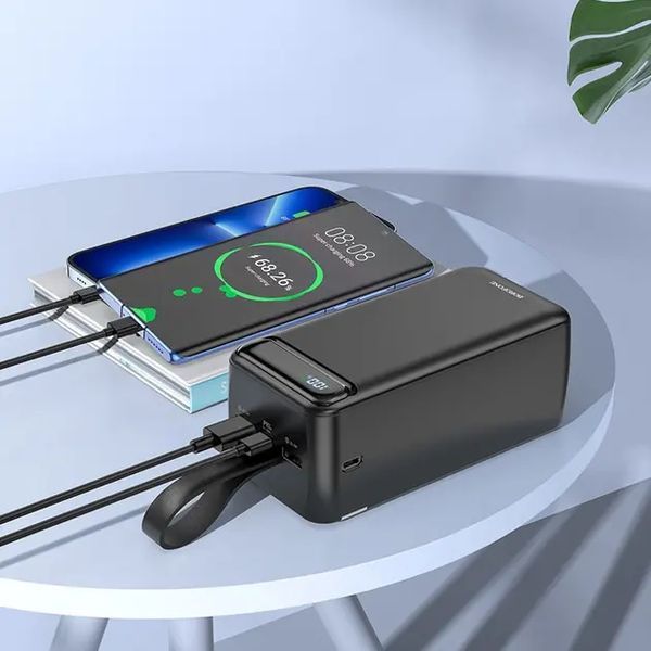 Портативное зарядное устройство BOROFONE POWER BANK 50000MAH BJ 14D, черный 00017921 фото