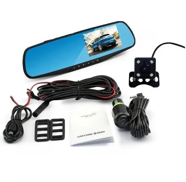 Зеркало видеорегистратор с камерой заднего вида DVR 1433EH 00017158 фото