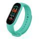 Фитнес браслет FitPro Smart Band M6 (смарт часы, пульсоксиметр, пульс). Цвет: зеленый 00022396 фото 6