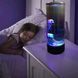 Лампа - нічник зі світлодіодними медузами ZmX LED Jellyfish Mood Lamp Приліжковий світлодіодний настільний 00022503 фото 3