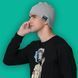 Портативная колонка ШАПКА с bluetooth наушниками SPS Hat BT True. Цвет: серый 00023867 фото 4