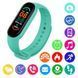 Фитнес браслет FitPro Smart Band M6 (смарт часы, пульсоксиметр, пульс). Цвет: зеленый 00022396 фото 5