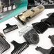 Набор для стрижки VGR 8 в 1 V-103, 19 насадок, Машинка для стрижки для дома, Машинка для стрижки мужская 00015509 фото 18