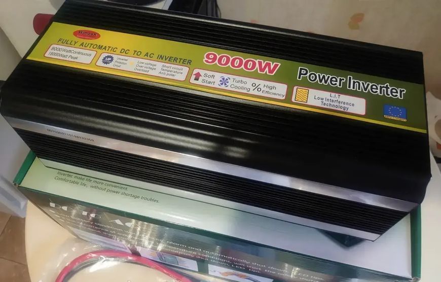 Перетворювач POWER INVERTER 9000 W 12 V/220 00018001 фото