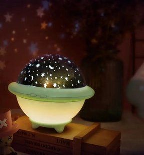Нічник зоряне небо Night Light projection lamp, Дитячий нічник-проектор, М'який лід нічник 00022504 фото