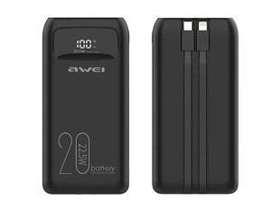 Павербанк AWEI P13K/9610 22,5W Зарядное устройство 20 000 mah 00018201 фото