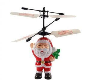 Літаюча іграшка Flying Santa літаючий Дід Мороз Cанта Клаус 00015878 фото