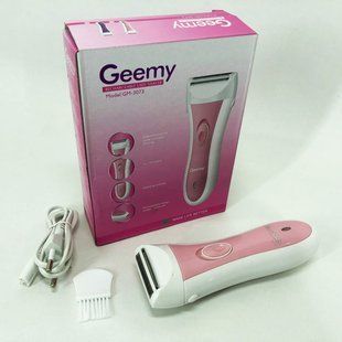 Жіночий епілятор триммер Gemei GM-3073, Жіноча бритва для бікіні, Жіноча електробритва для ніг 00015183 фото