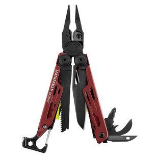 Мультитул Leatherman Signal Crimson 832745 специализированный инструмент для выживания и кемпинга 00015279 фото