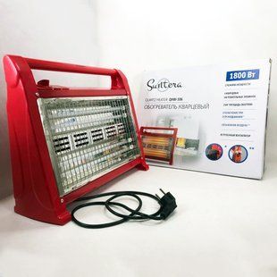 Кварцевый обогреватель Suntera QHW-106 1800Вт, кварцевый обогреватель для дома, переносной обогреватель 00012553 фото