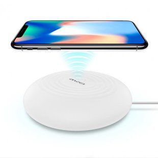 Беспроводная зарядка с подсветкой 7 цветов 10W 7 COLOR Awei W7 + WIRELESS CHARGE 00017723 фото