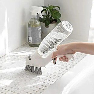 Щітка для прибирання усіх поверхонь 4в1 Water Spray Cleaning Kits ефективно та ретельно видаляє забруднення, не залишаючи подряпин і не пошкоджуючи поверхні 00012864 фото