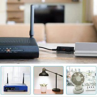 Кабель для роутера USB 12V преобразователь питания от повербанка 00017585 фото