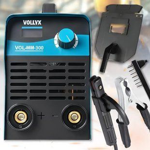 Інверторний зварювальний апарат Vollyx VOL-MM-300 із цифровим дисплеєм 220V 00022801 фото