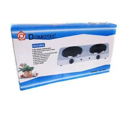Электрическая плита на 2 комфорки Domotec MS-5822 00021161 фото