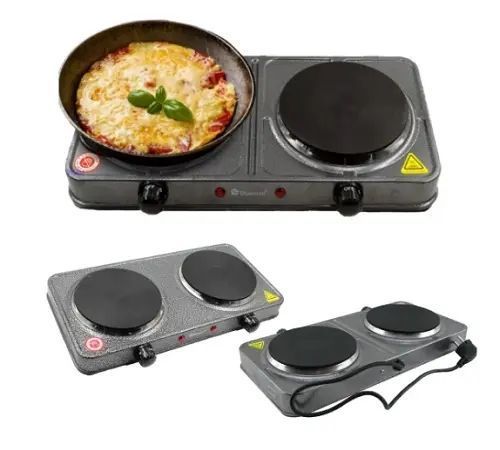 Электрическая плита на 2 комфорки Domotec MS-5822 00021161 фото