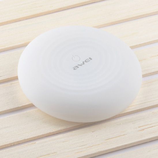 Бездротова зарядка з підсвічуванням 7 кольорів 10W 7 COLOR Awei W7 + WIRELESS CHARGE 00017723 фото