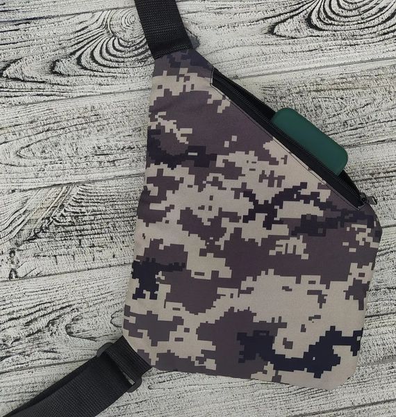 Мужская сумка мессенджер через плечо Cross Body 4634 мини рюкзак антивор для телефона ключей и документов Камуфляж 00018484 фото
