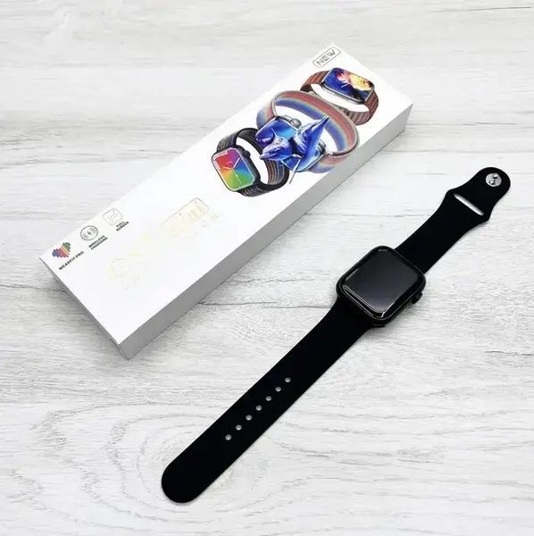синий Смарт-часы Smart Watch GS7 MINI 41 мм, Фитнес часы с тонометром и пульсоксиметром 00022559 фото