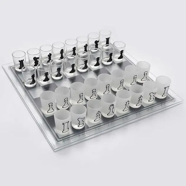 Алко шахматы с рюмками 38,5 x 38,5 см 62100 00024646 фото
