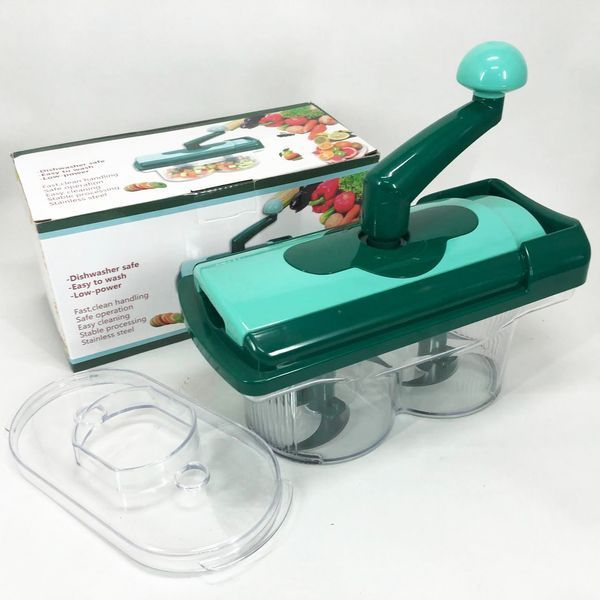 Овочерізка Nicer Dicer Twist багатофункціональна мультирізка, подрібнювач для продуктів 00018721 фото