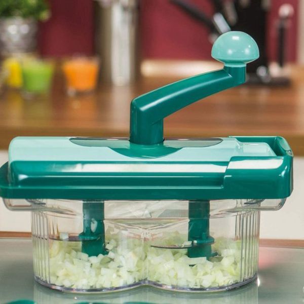 Овочерізка Nicer Dicer Twist багатофункціональна мультирізка, подрібнювач для продуктів 00018721 фото