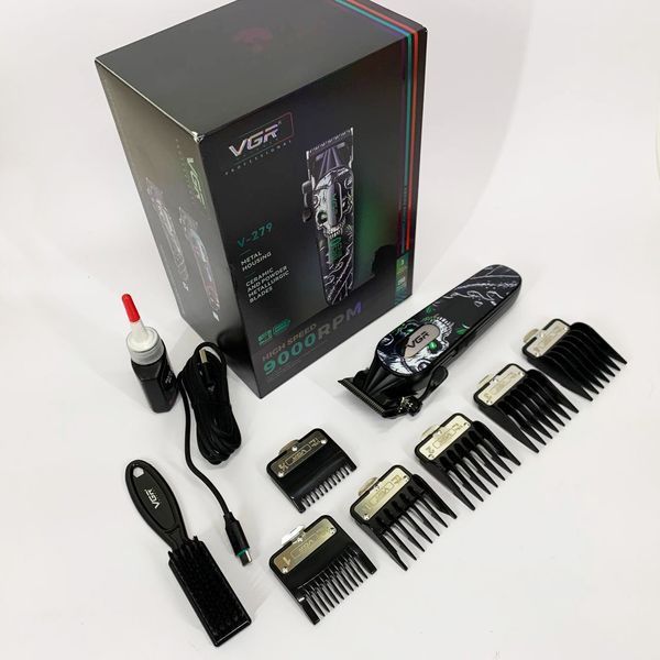 Акумуляторна машинка для стрижки VGR V-279 GREEN 00014844 фото