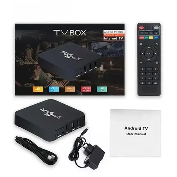 ТБ-приставка Smart TV Box MXQ Pro 4K 5G 4/32gb 00024464 фото
