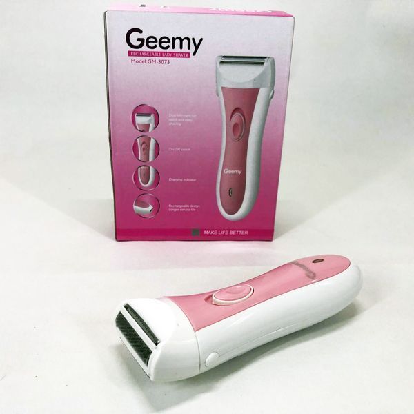 Женский эпилятор триммер Gemei GM-3073, Женская бритва для бикини, Женская электробритва для ног 00015183 фото