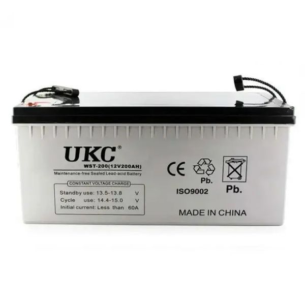 Акумулятор гелевий BATTERY 12V 200A UKC 00017094 фото