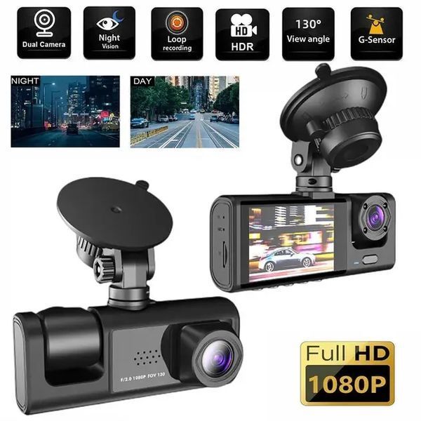 Автомобильный видеорегистратор Black Box Full HD 1080 на 3 камеры 00017159 фото