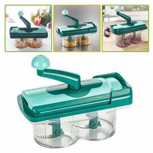 Овочерізка Nicer Dicer Twist багатофункціональна мультирізка, подрібнювач для продуктів 00018721 фото