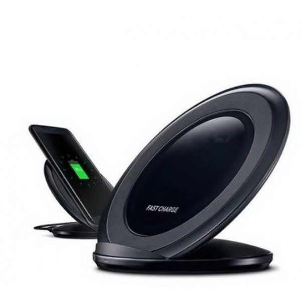 Швидке бездротове заряджання для телефону FAST CHARGE WIRELESS S7 бездротове зарядне. Колір: чорний 00017612 фото