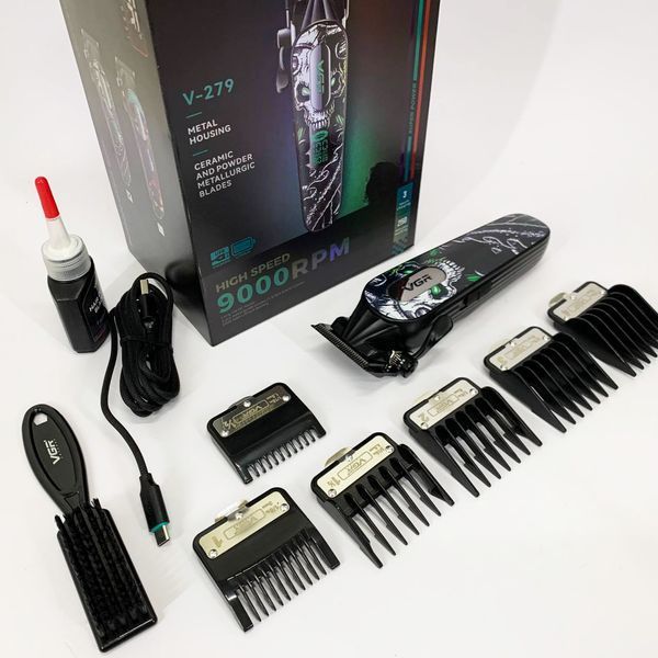 Акумуляторна машинка для стрижки VGR V-279 GREEN 00014844 фото