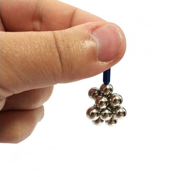 Багатобарвний магнітний конструктор Buckyballs n Buckybars, 64 деталі, Магнітний конструктор 00015811 фото