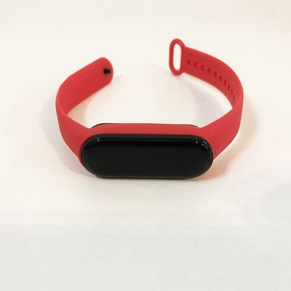 Фитнес браслет Smart Watch M5 Band Classic Black смарт часы-трекер. Цвет: красный 00022401 фото