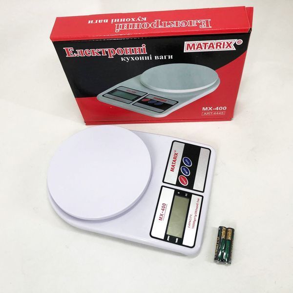 Весы кухонные MATARIX MX-400 10кг 00019183 фото