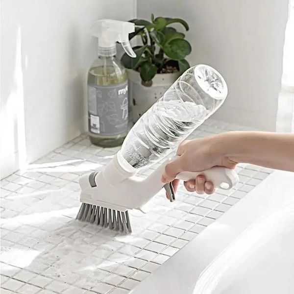 Щітка для прибирання усіх поверхонь 4в1 Water Spray Cleaning Kits ефективно та ретельно видаляє забруднення, не залишаючи подряпин і не пошкоджуючи поверхні 00012864 фото