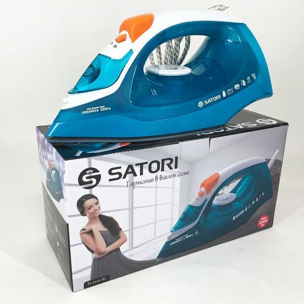 Праска SATORI SI-2210-BL, парова праска-очисник, професійна парова праска 00013336 фото