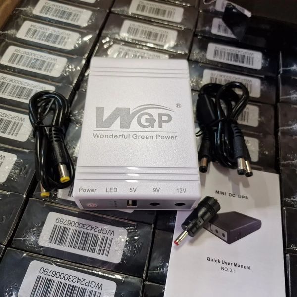 Джерело безперебійного живлення для роутера 10400Mah, USB виходи, DC 5V, 9V, 12V. ДБЖ для Роутерів 00017498 фото